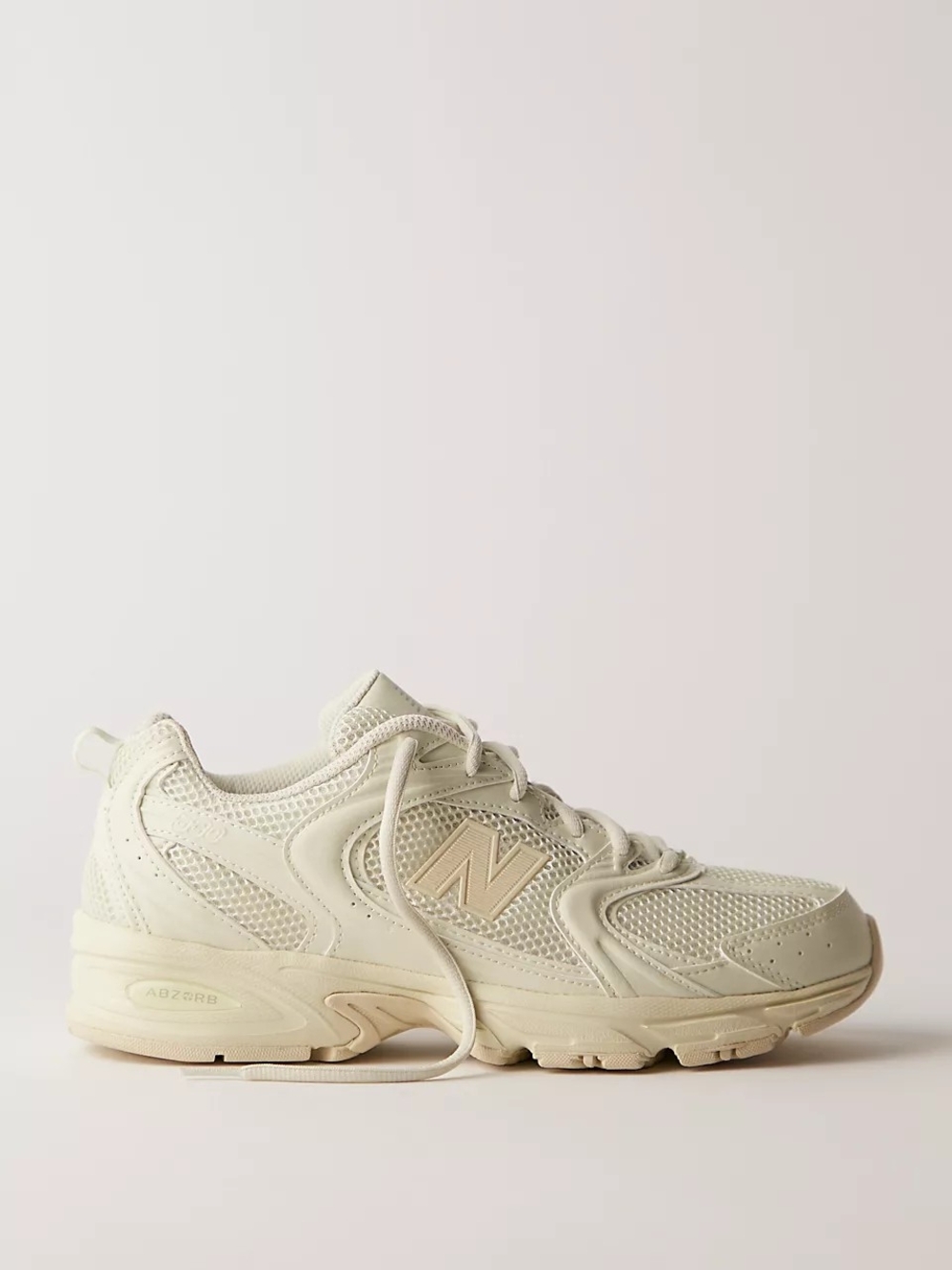 New Balance Women's Cream Running Sneakers - Picture 3 of 11